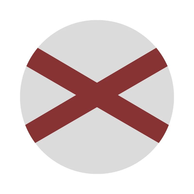 Alabama-Rundflagge