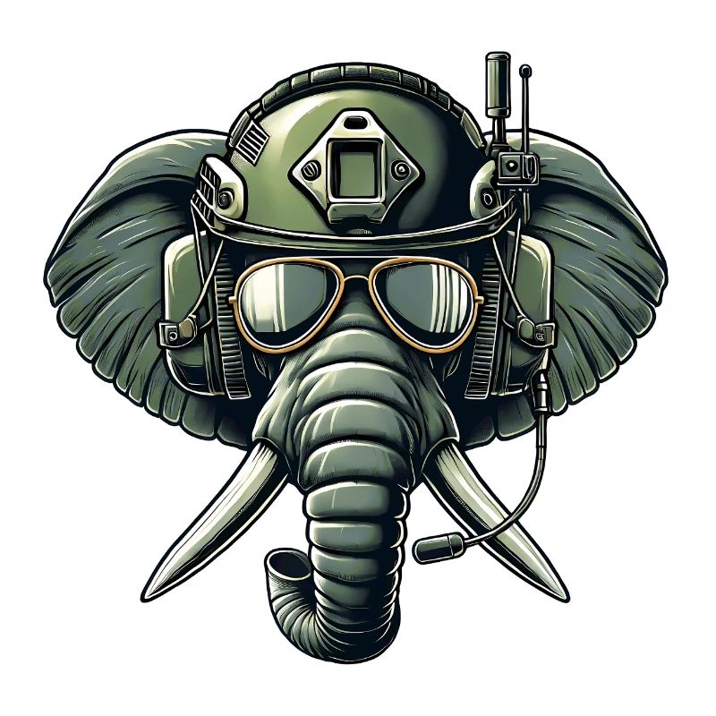 Elephant on a mission