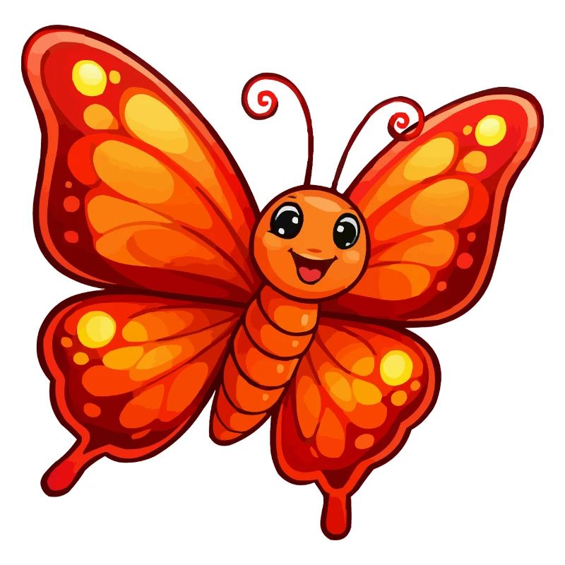Papillon Orange
