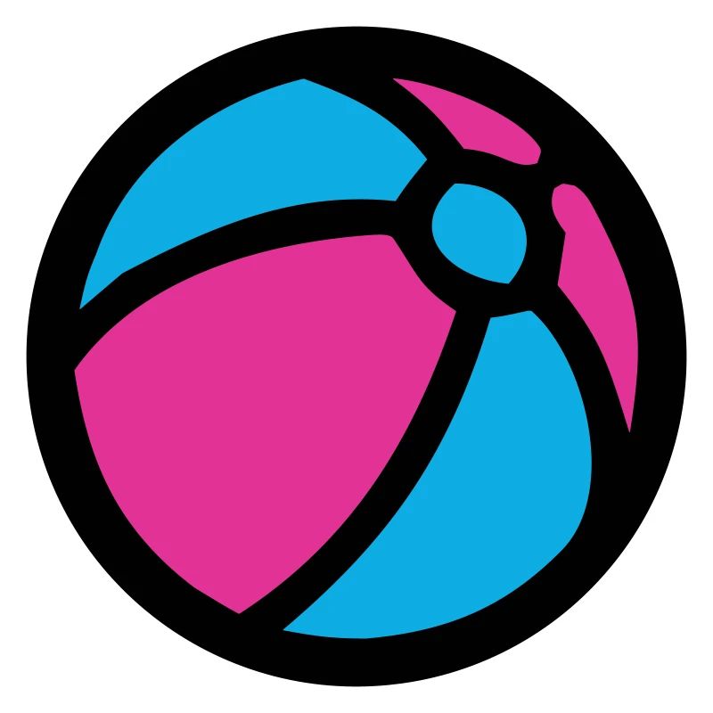 Wasserball Strand Sommer Icon