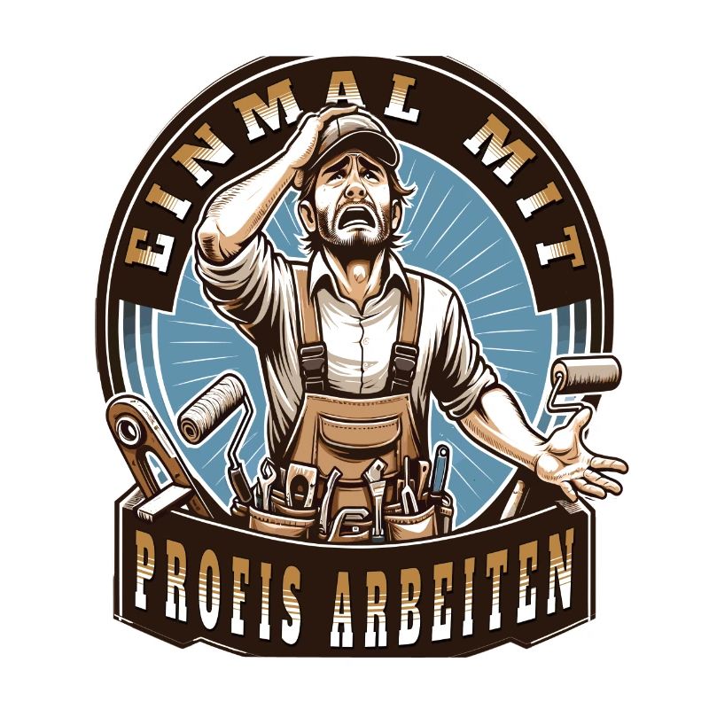 Working with professionals, funny master painter