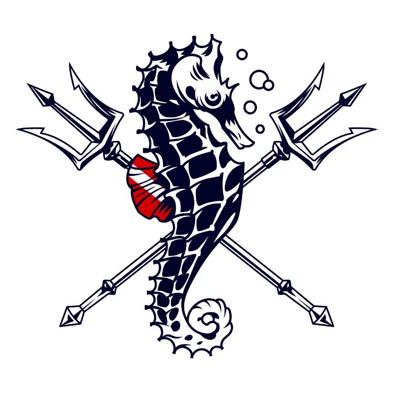 Taucher Trident Seepferdchen
