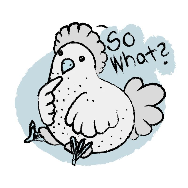 so what ?
