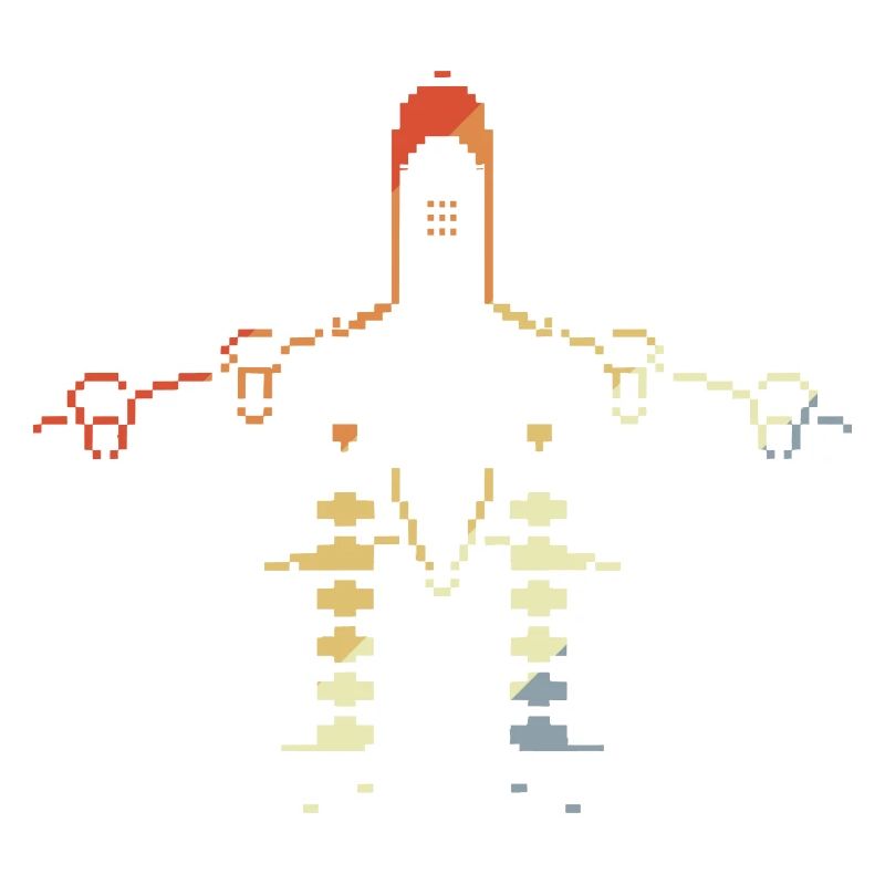 Flugzeug Pixelgrafik