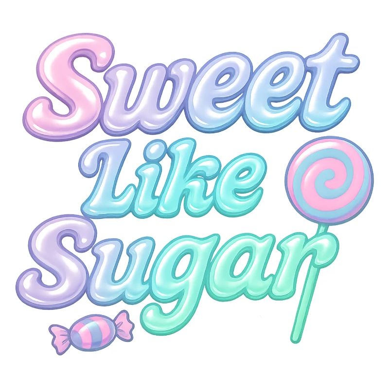 sweet like sugar / y2k design