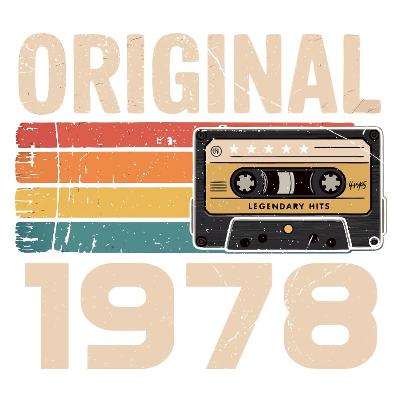 Originales 1978er Retro-Jubiläum 1978