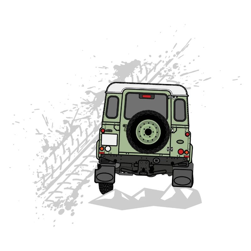 Defender Splash hinten