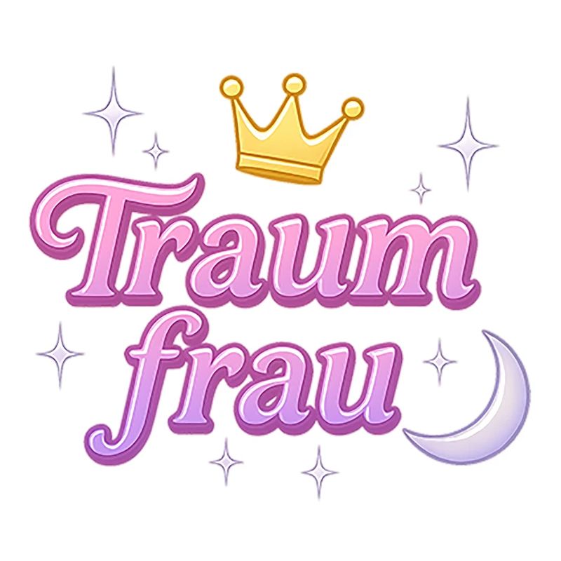 traumfrau / y2k statement spitzname design 