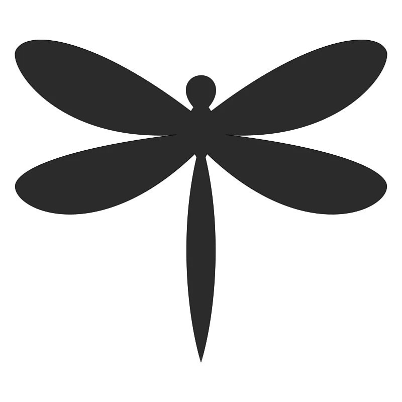 Libelle Silhouette 