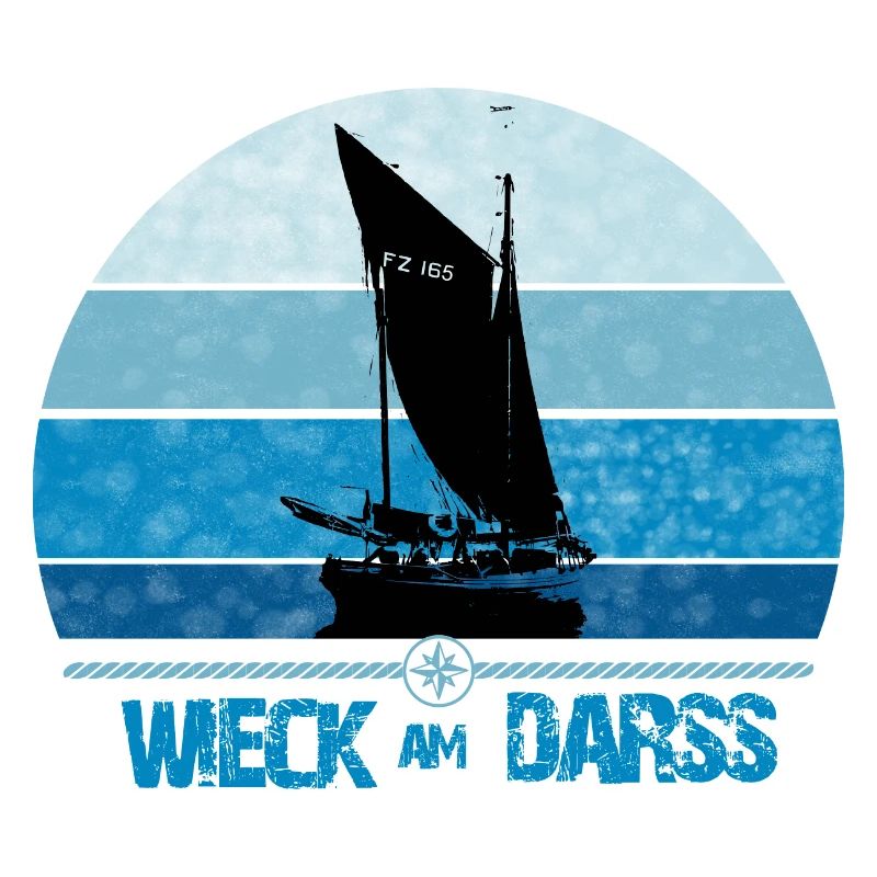 Wieck am Darss avec Zeesboot