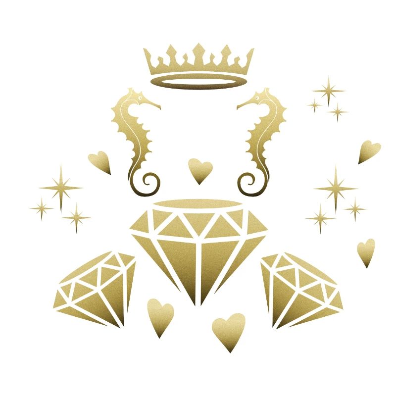 Diamanten Seepferd