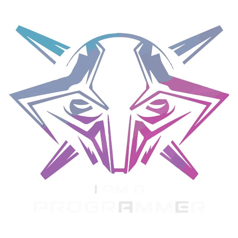 Futuristische Cyborg-Programmierer-Kunst