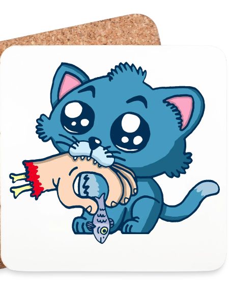 Gourmet kitten