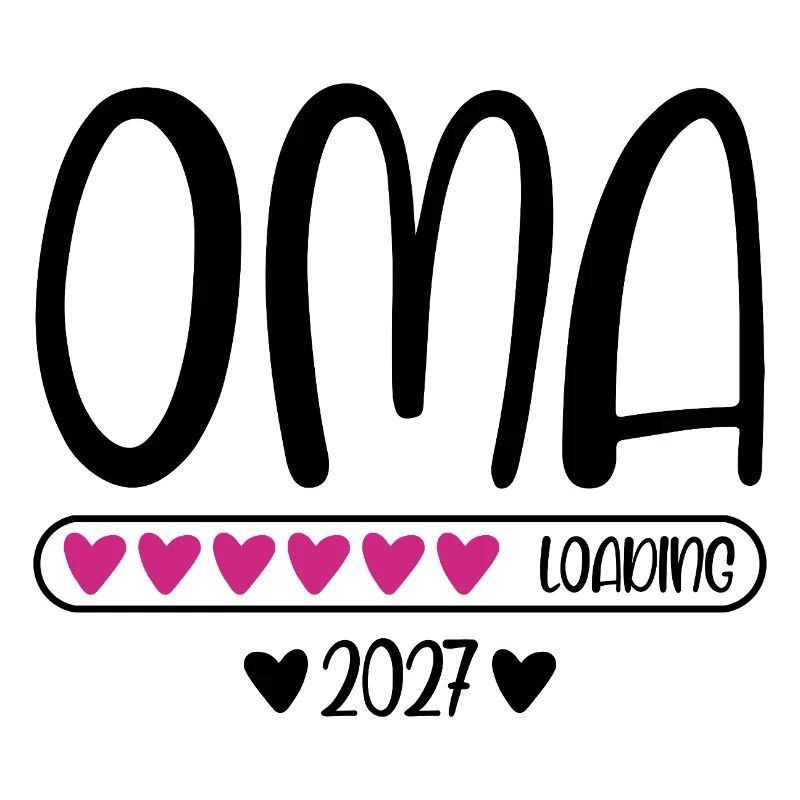 Grandma 2027 loading with heart loading bar