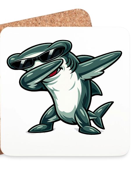 Dabbing hammerhead shark