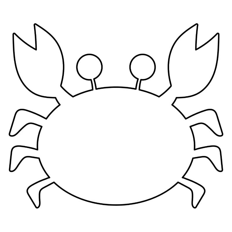 Krabbenumriss