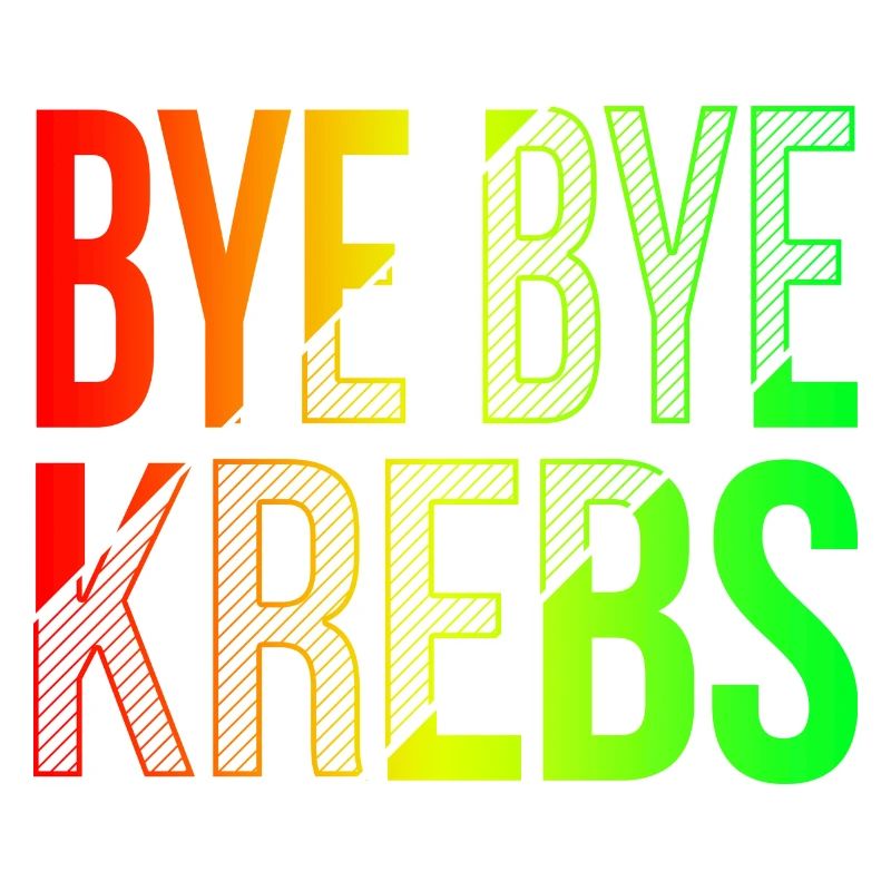 Bye Bye Kreps Regenbogen Design