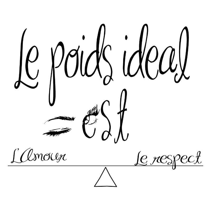 le poids idéal