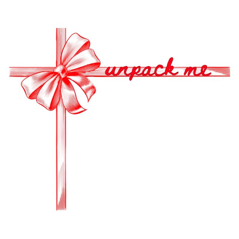 Unpack Me Geschenkband
