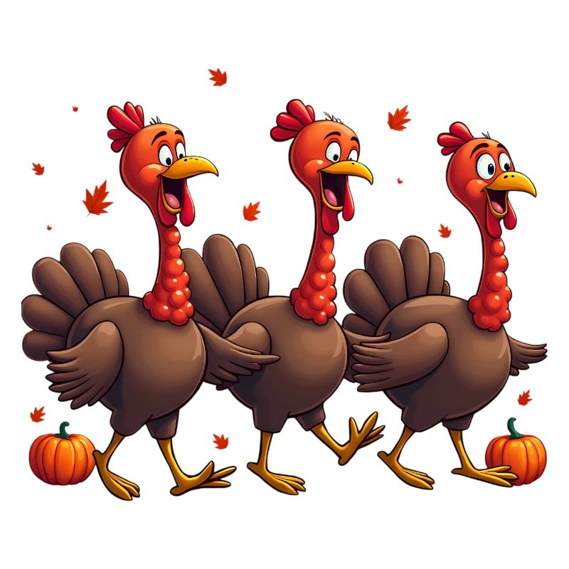 Bébé dinde de Thanksgiving