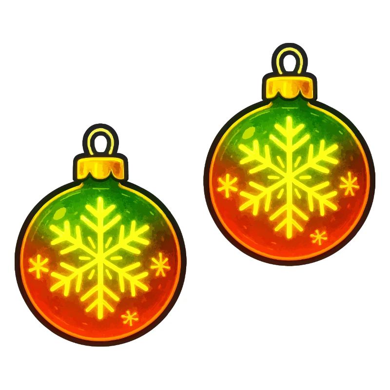 Weihnachtskugel Schneeflocke Ornament Kugel