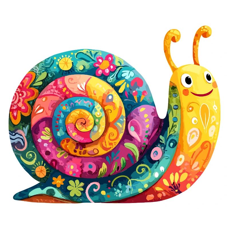 Spirale colorée