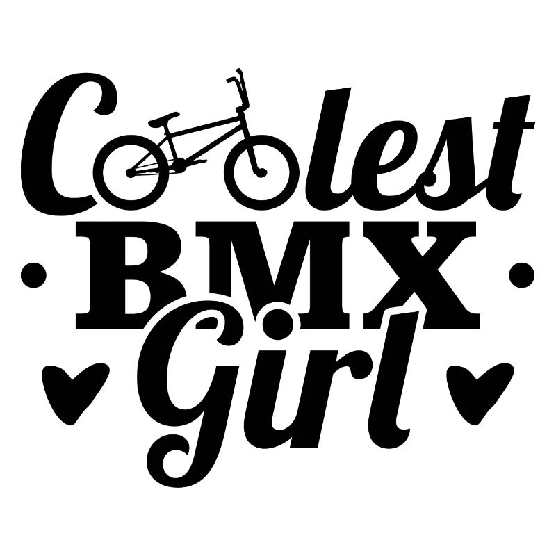 Coolstes BMX Mädchen