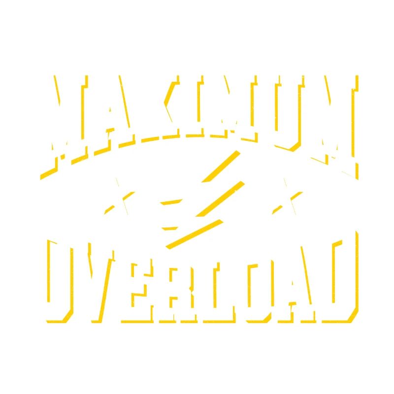 Maximum Overload Bold Retro Print