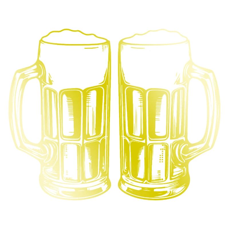 Bier Biergläser Anstoßen