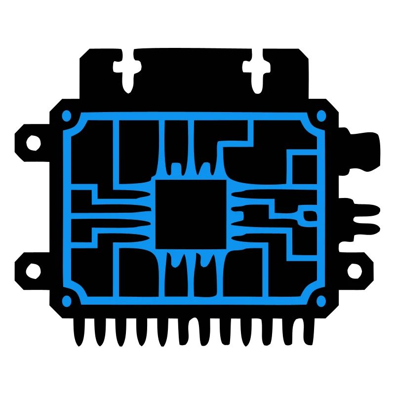 Mikrochip Platine IT Logo