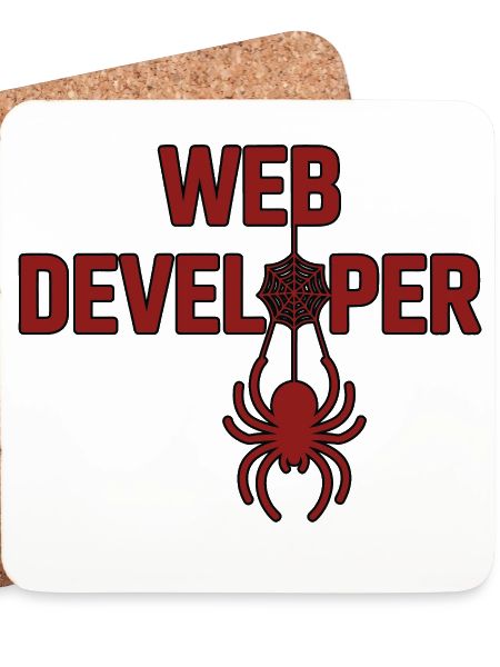 Webentwickler Spinnenlogo Shirt