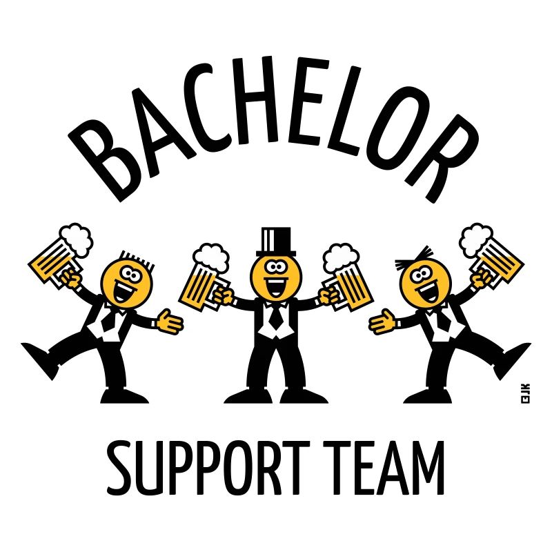 Bachelor Support Team (Karikatur / Tanz / B)