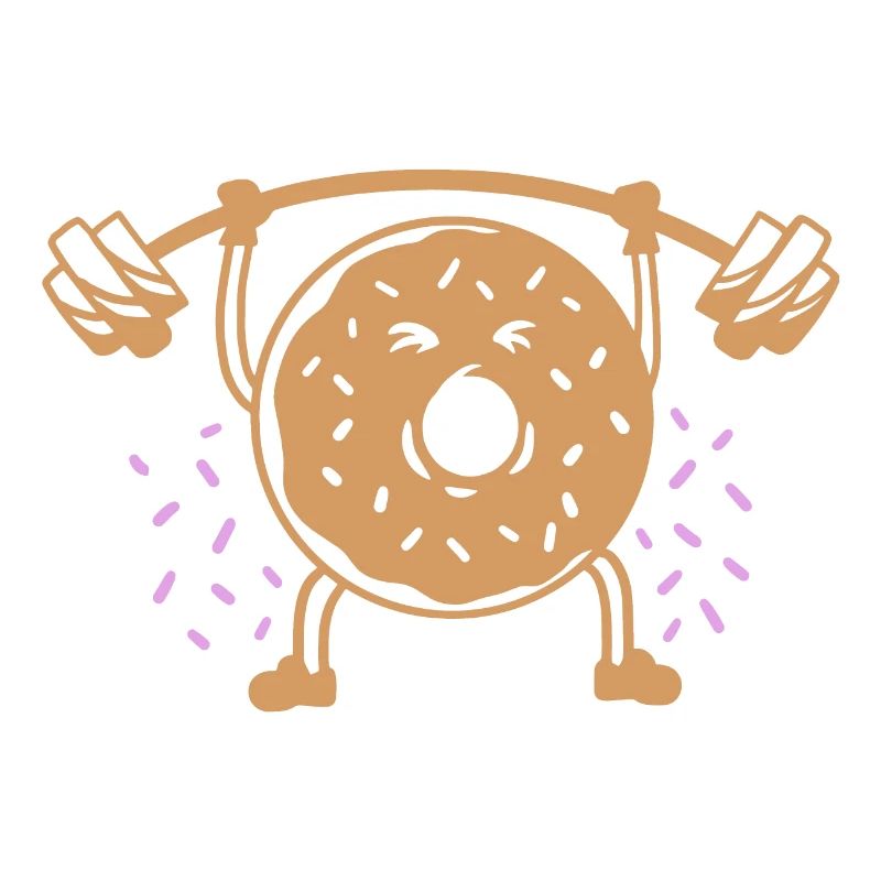 Donut Gewichte heben