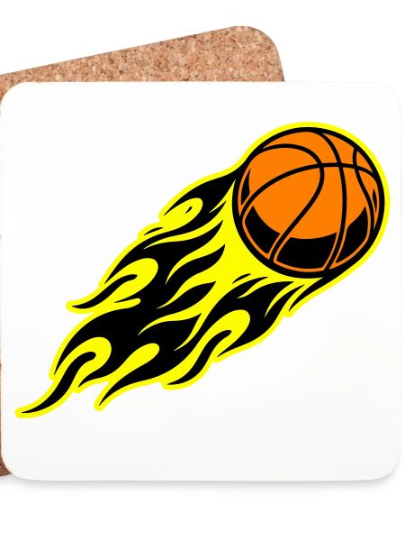 Basketball flame