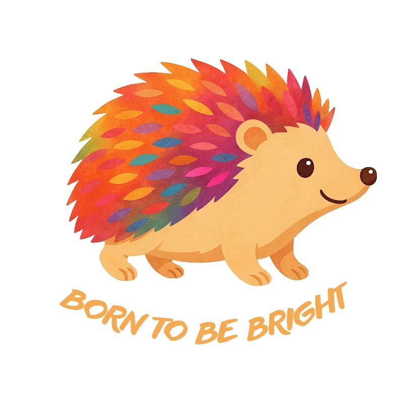 Bunter Igel