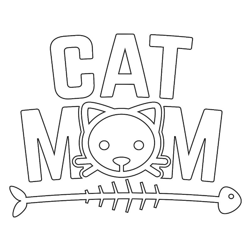 Katzen-Mama-Shirt