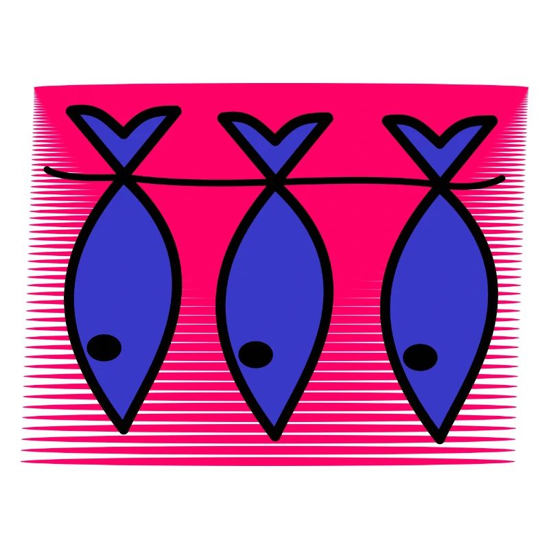 FISCH. SARDINE. Aprilscherze. MEER. OZEAN