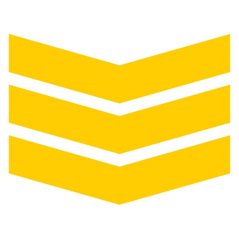 Chevron Stack Motif Gras