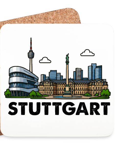Stuttgart Skyline Stadt