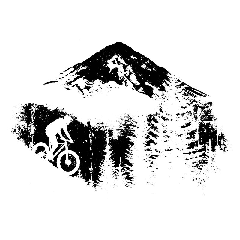Mountain Biking Sketch