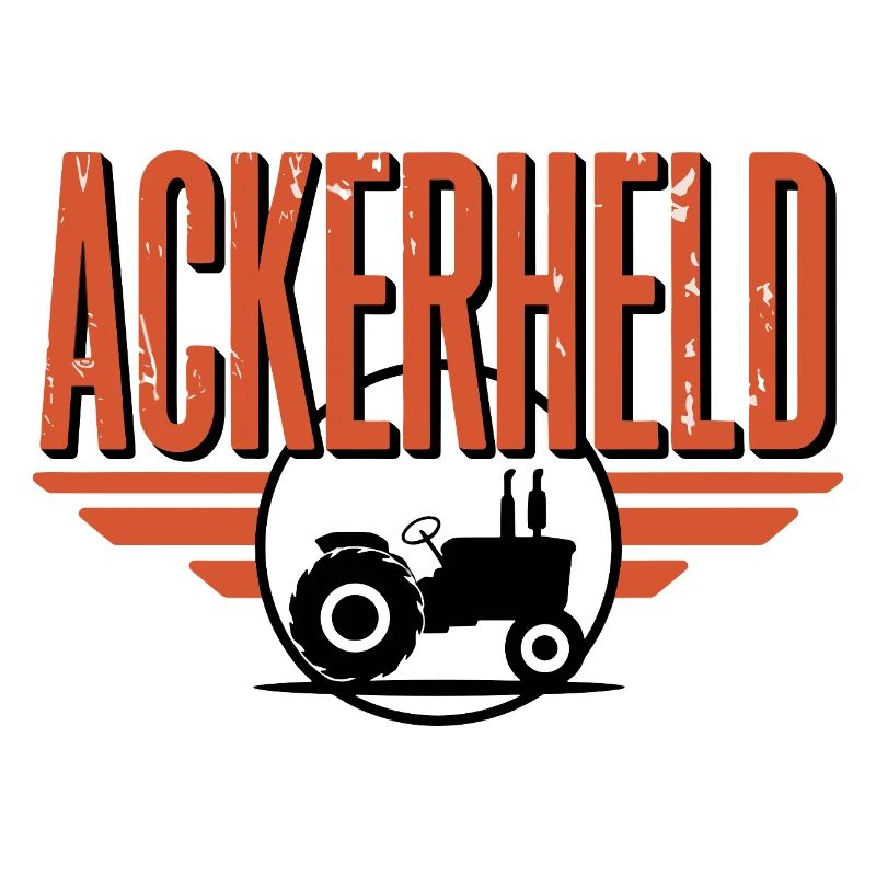 Ackerheld Tractor Farmer Farmer Agriculture