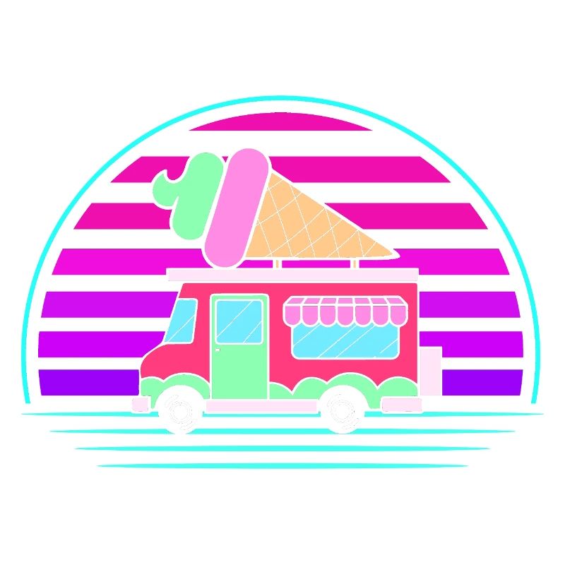 Eiscreme Eiswagen Eis Eisdiele