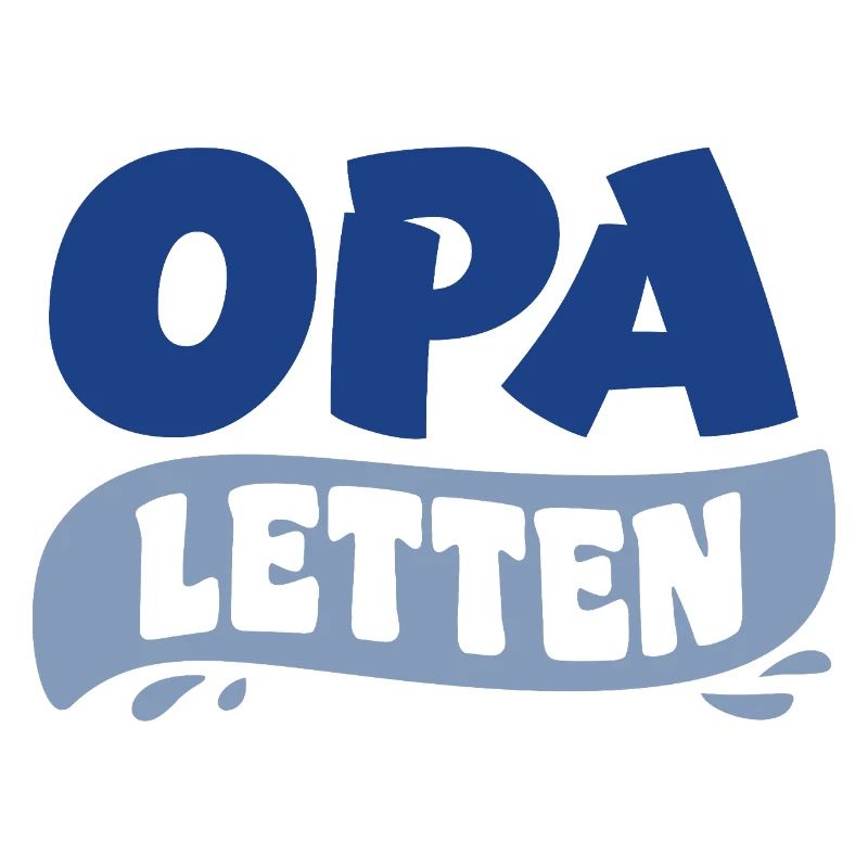 Opa Letten Badeschlappen