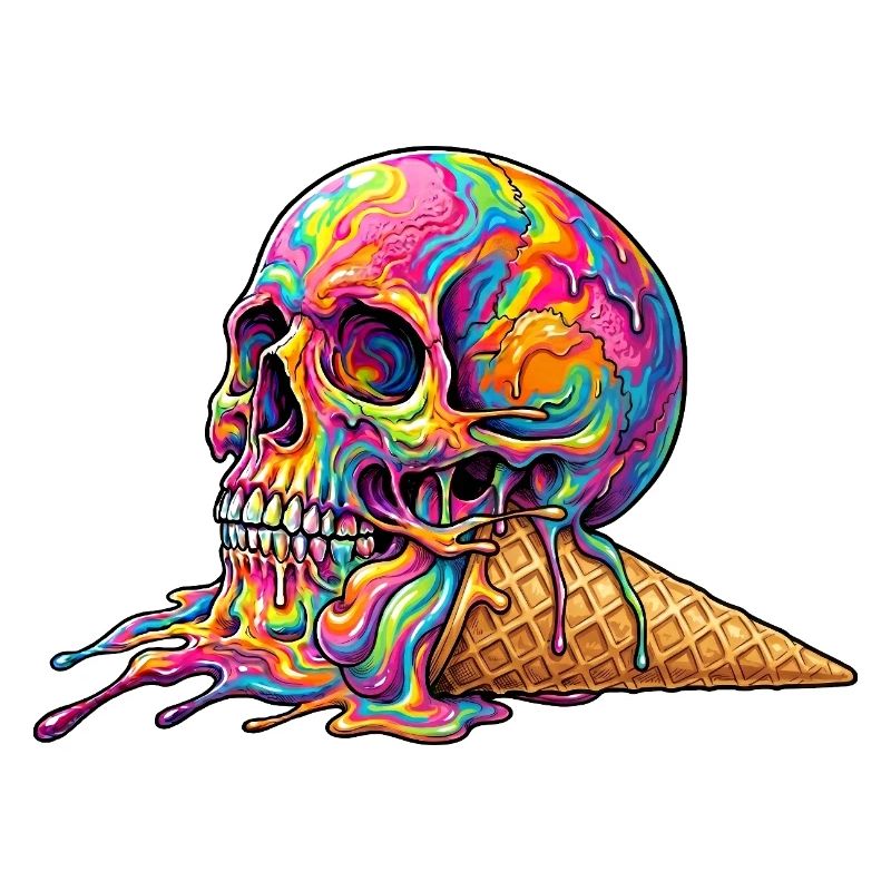 Cream Skull