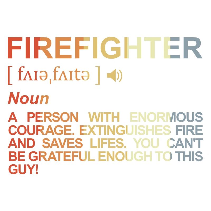 Feuerwehrmann Begriff