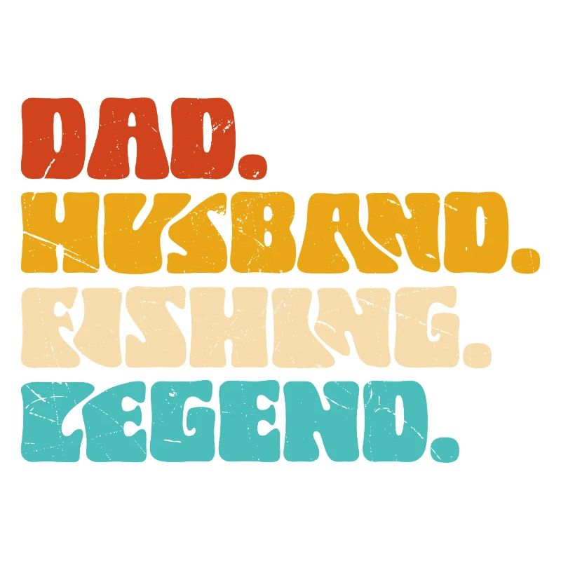 Papa Ehemann Angler Legende