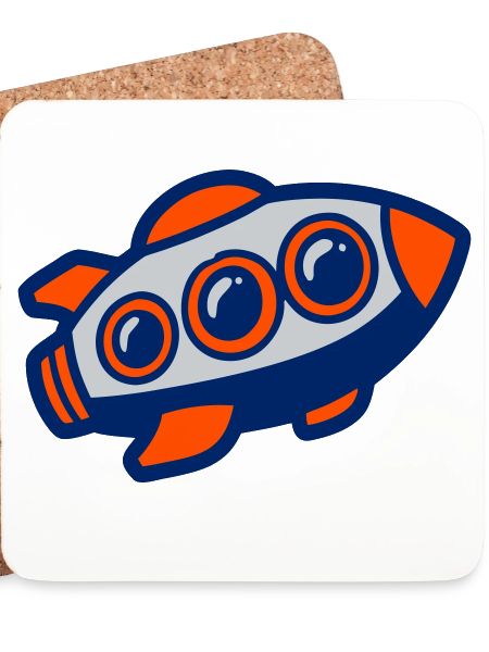 Space Rocket Illustration
