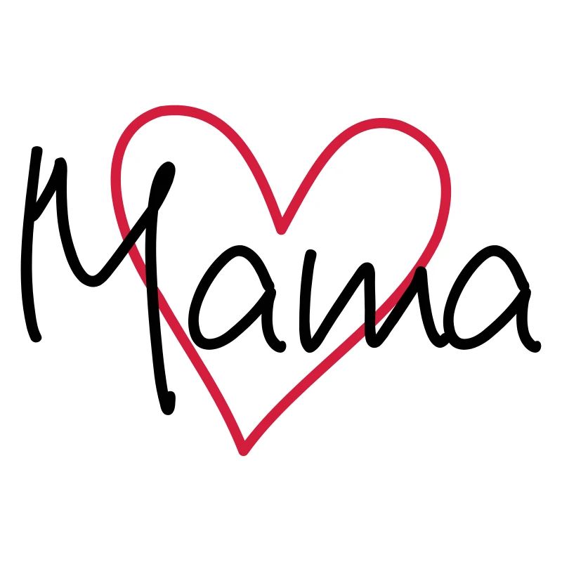 Mama Herz Geschenk Liebe Muttertag