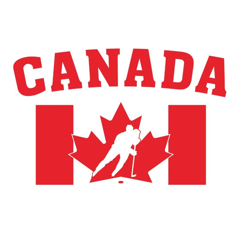 Kanada-Eishockeyflagge