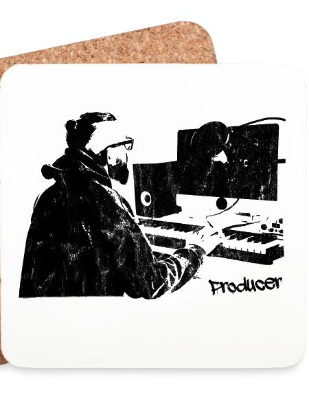 Producer Musik Studio Illustration